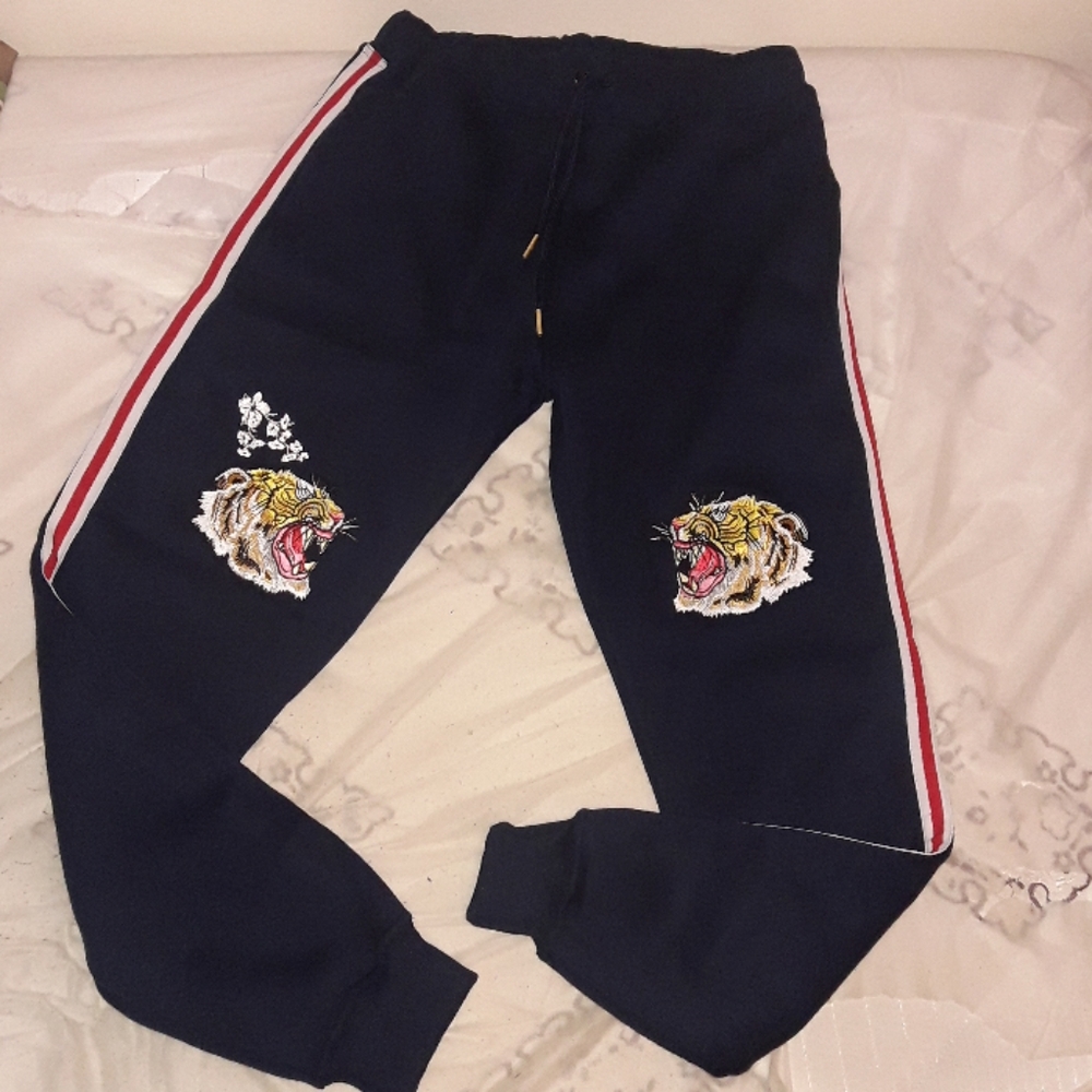 MEDUSA blue swsatpants size M